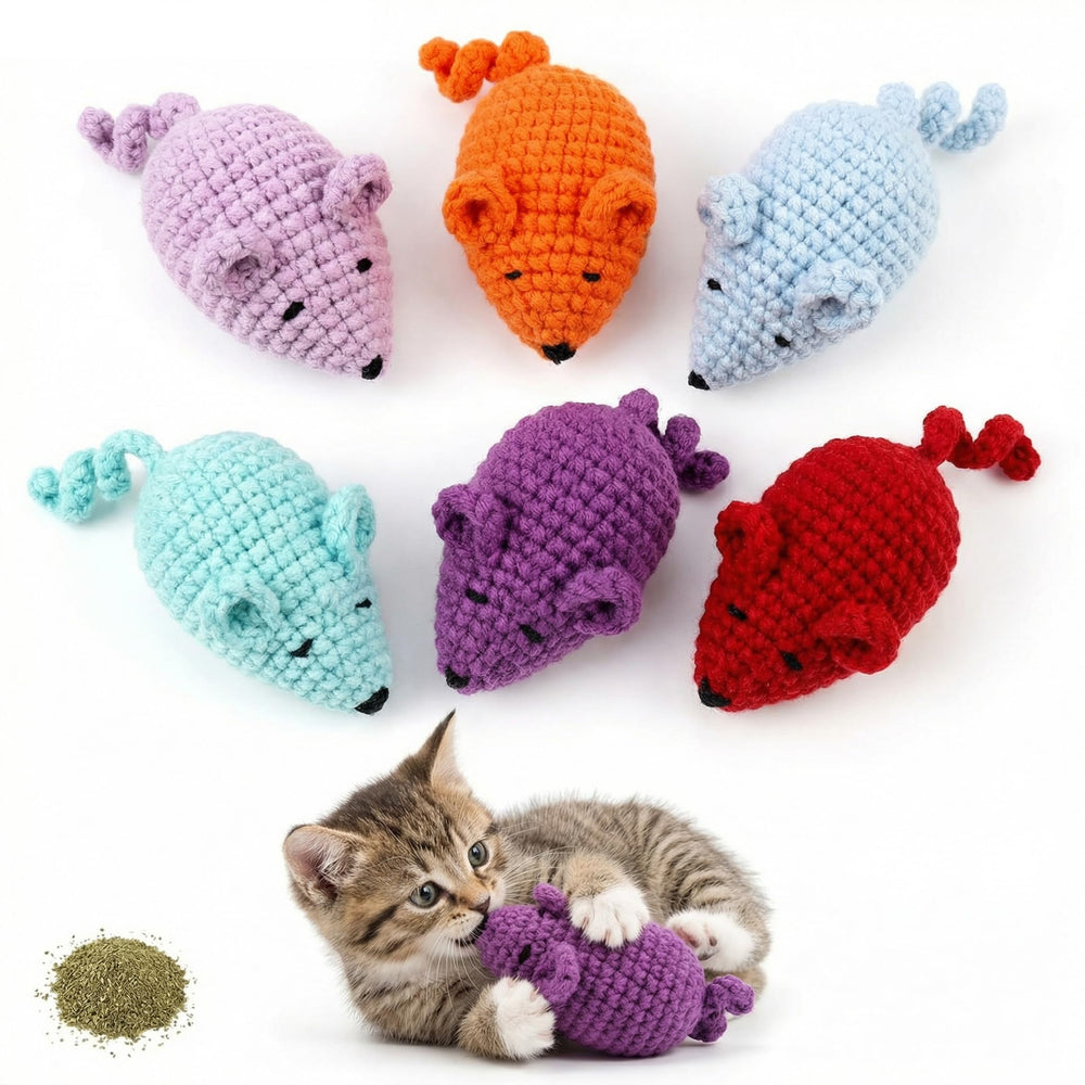 FILWY souris en crochet vue de face montrant la forme réaliste et sécurité