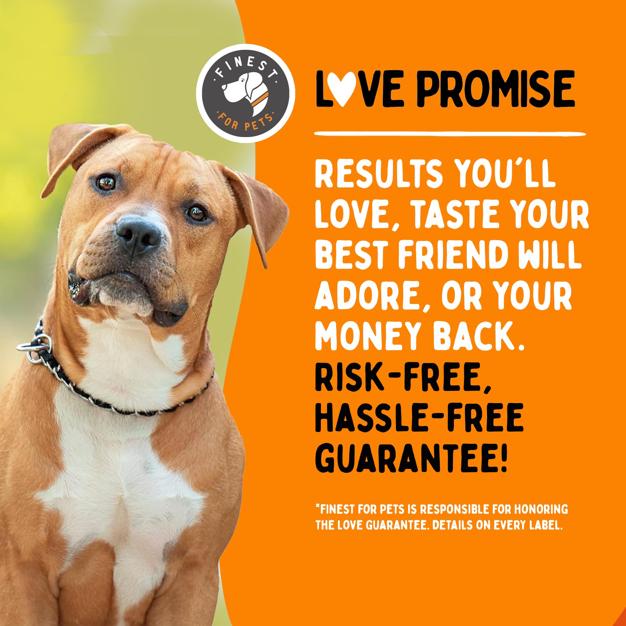 Finest For Pets étiquette ingrédients prouvant traçabilité et sécurité