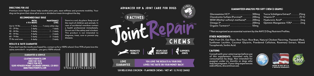 Finest For Pets main donnant friandise au chien pour démontrer acceptation