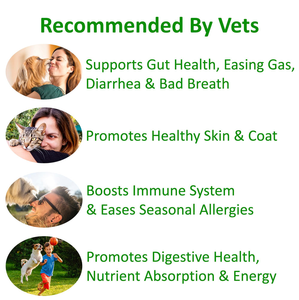 Finest For Pets étiquette détaillée listant souches probiotiques et enzymes