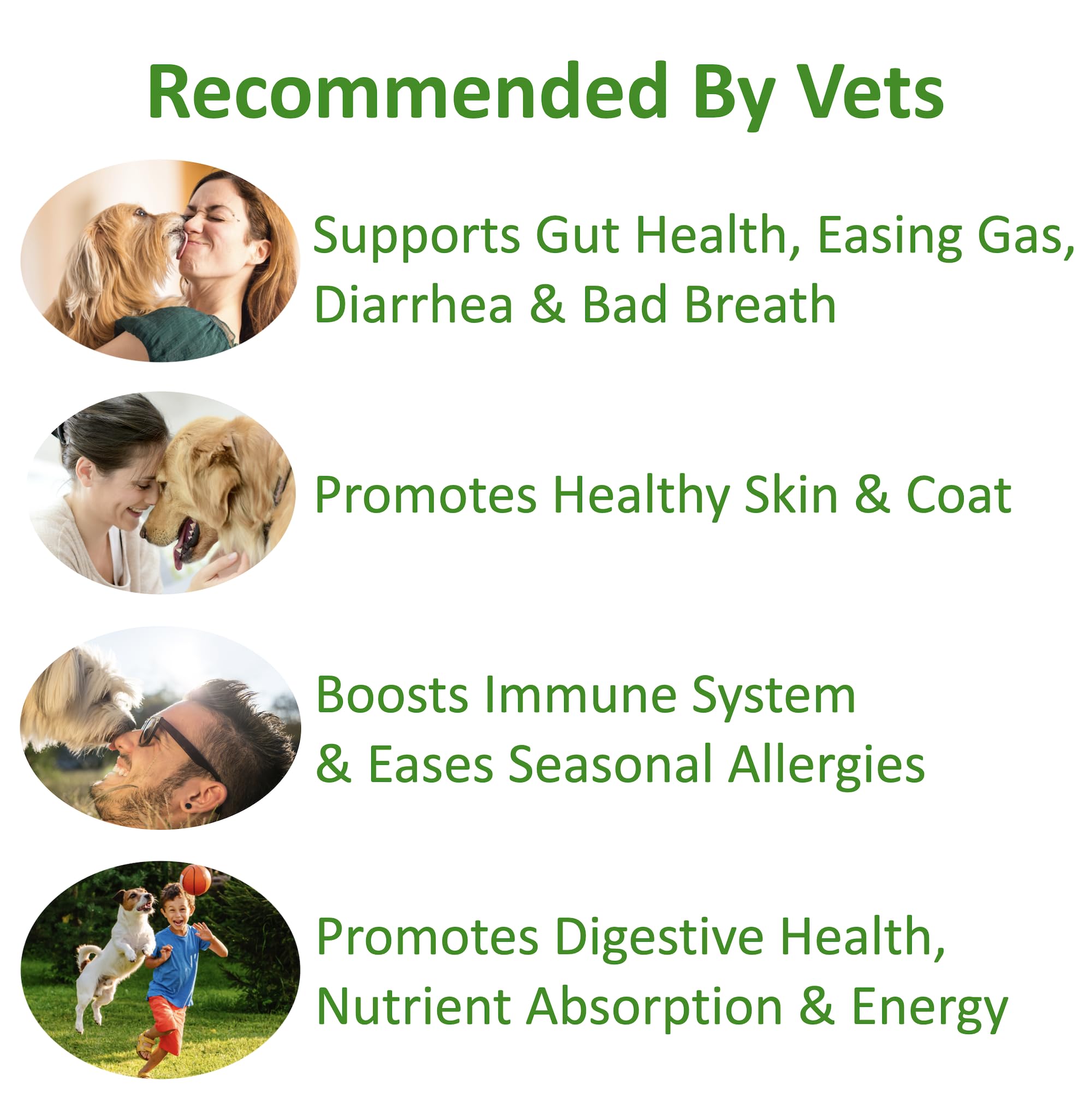 Finest For Pets étiquette ingrédients affichant 9 souches et prébiotiques