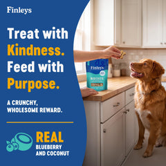 Finley’s biscuits cassés pour portionner facilement pendant l'entraînement