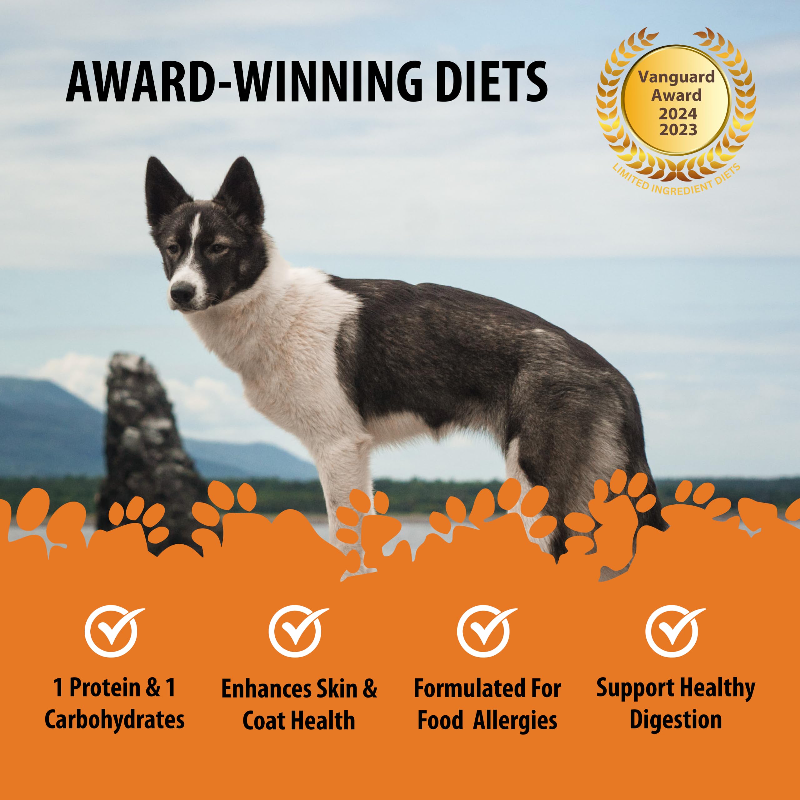 FirstMate échelle taille croquettes comparée pour visualiser portion canine