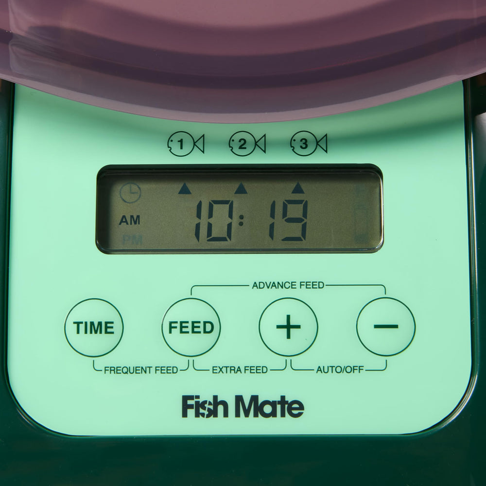 Fish Mate P7000 distribuant granulés avec portion réglable pour propreté d'eau