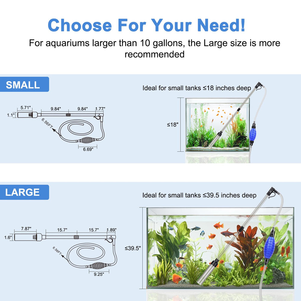 fishkeeper comparaison de taille démontrant portabilité et rangement facile