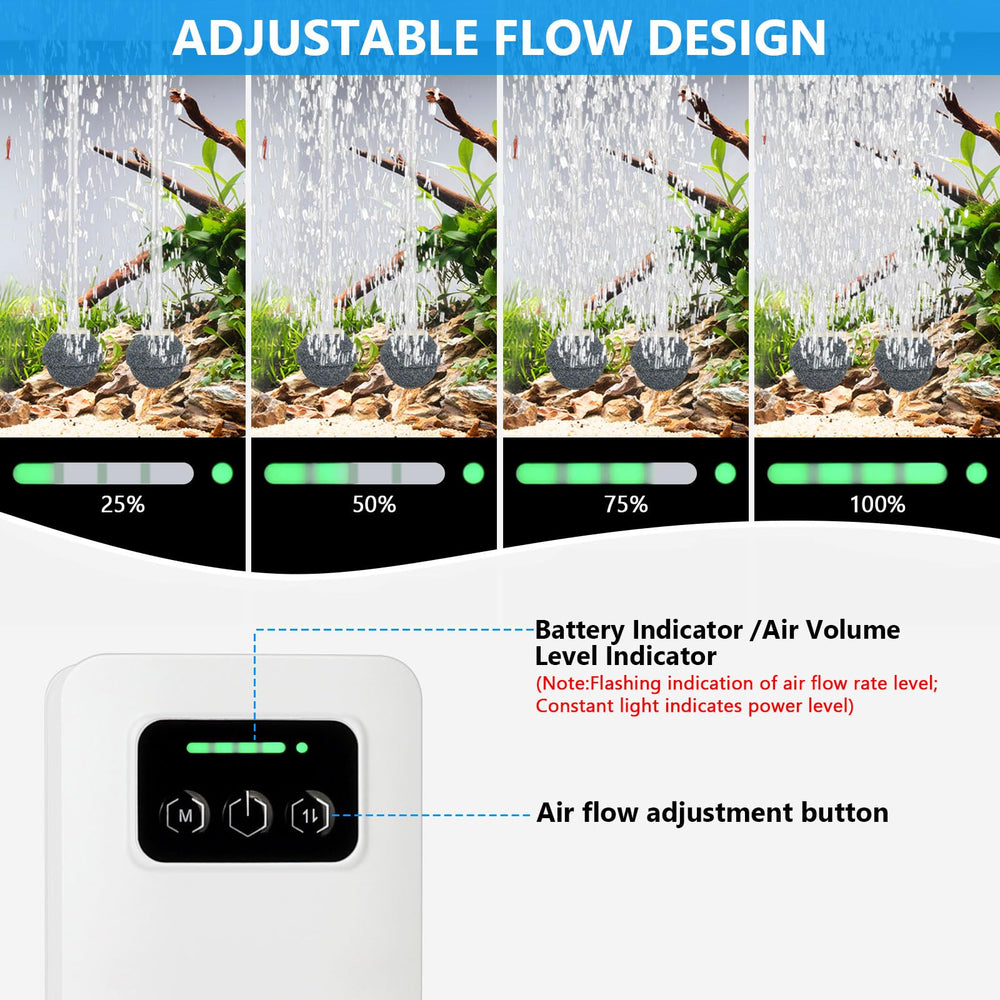 fishkeeper raccord tuyau vers pierre d'air pour oxygénation efficace