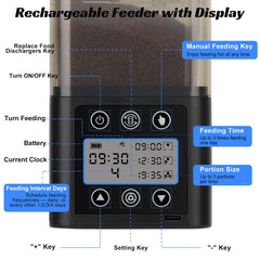 fishkeeper fixation par pince attachée au bord d'un aquarium pour stabilité