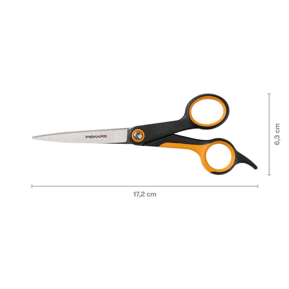 Fiskars angles de lame gros plan montrant affûtage de précision et efficacité