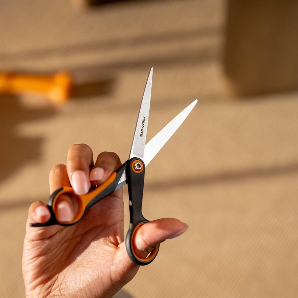 Fiskars rangement étui ouvert protégeant les lames pour conservation sûre