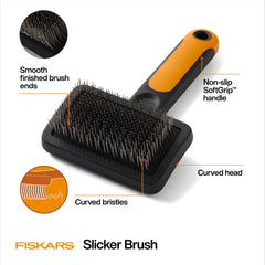 Fiskars gros plan brins finis montrant douceur et sécurité pour la peau