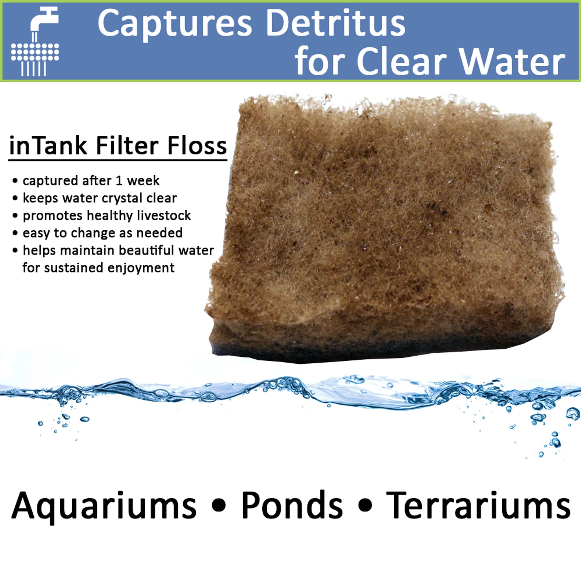 Five Star Aquatics lot de trois plaques pour remplacements prolongés