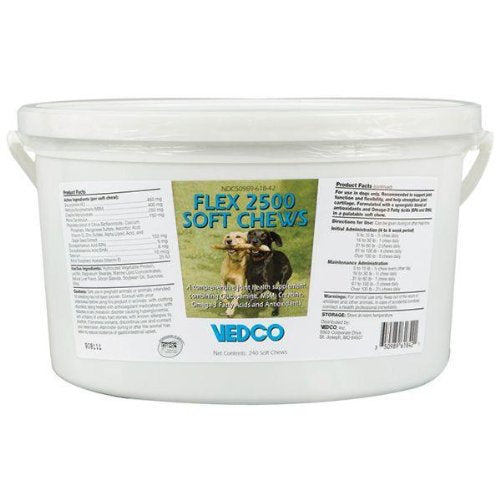 Flex 2500 pot vu de face montrant l'étiquette et bénéfice mobilité articulaire
