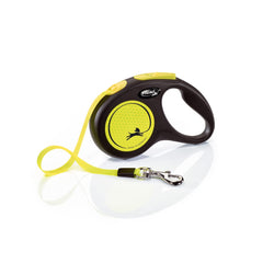 FLEXI boîtier avant jaune/noir montrant ergonomie et contrôle
