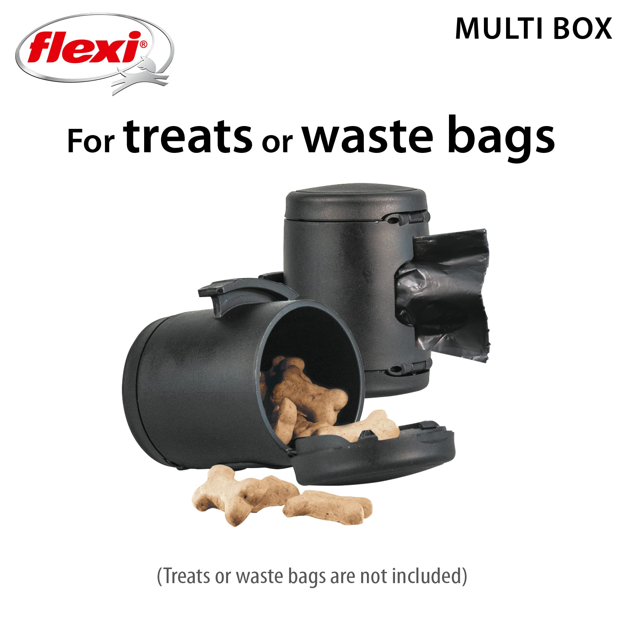 FLEXI boîtier comparaison taille, compacité pour poche et laisse