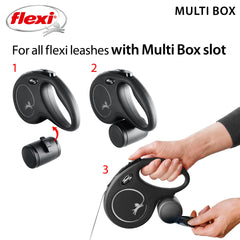 FLEXI boîtier profil montrant le clip robuste et sécurisant