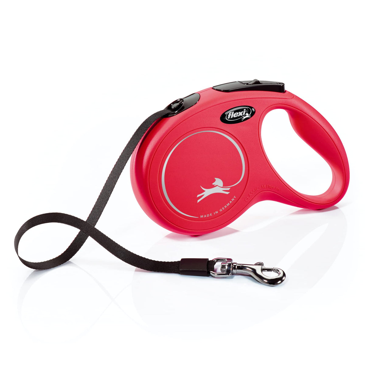 flexi boîtier rouge face avant montrant durabilité et visibilité