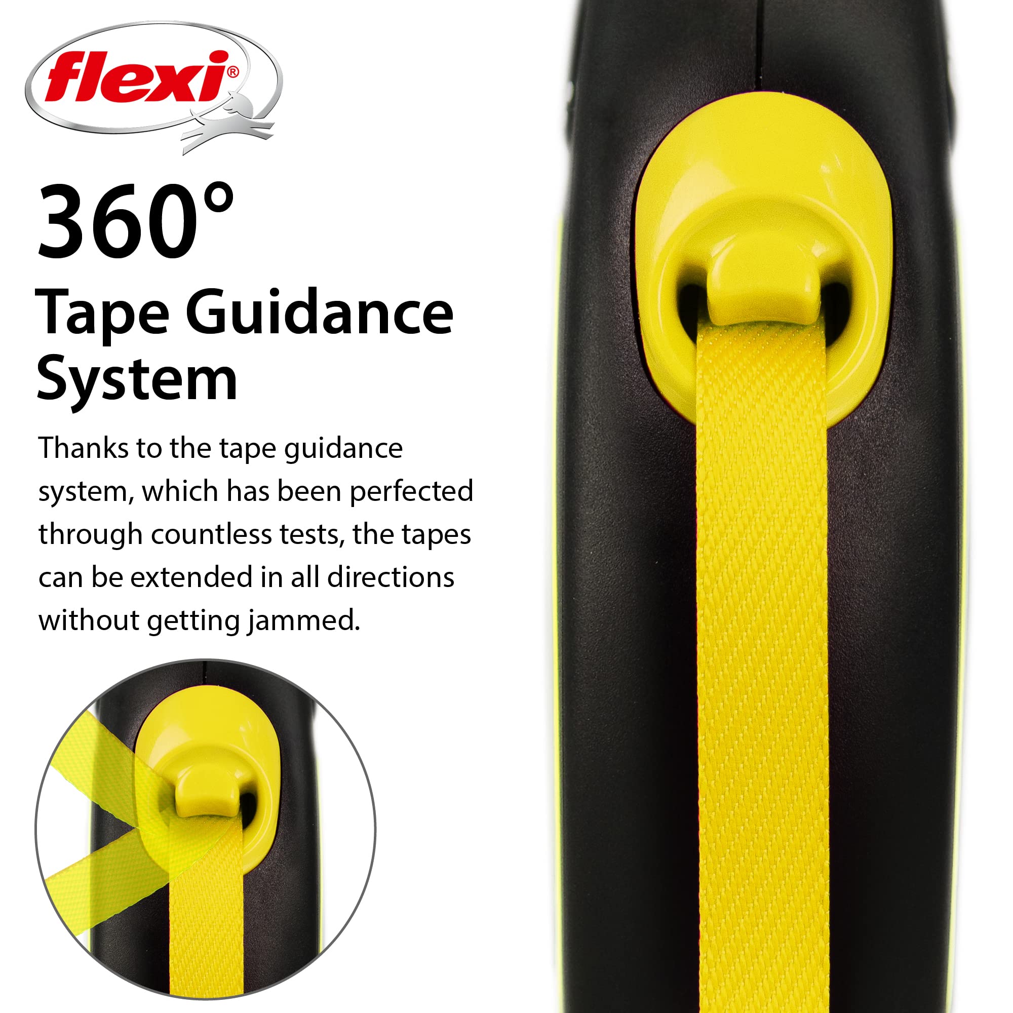 FLEXI comparaison taille montrant longueur 16 ft pour échelle