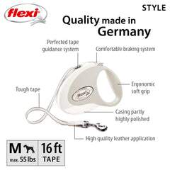 FLEXI bande plate close‑up montrant texture durable anti‑enchevêtrement