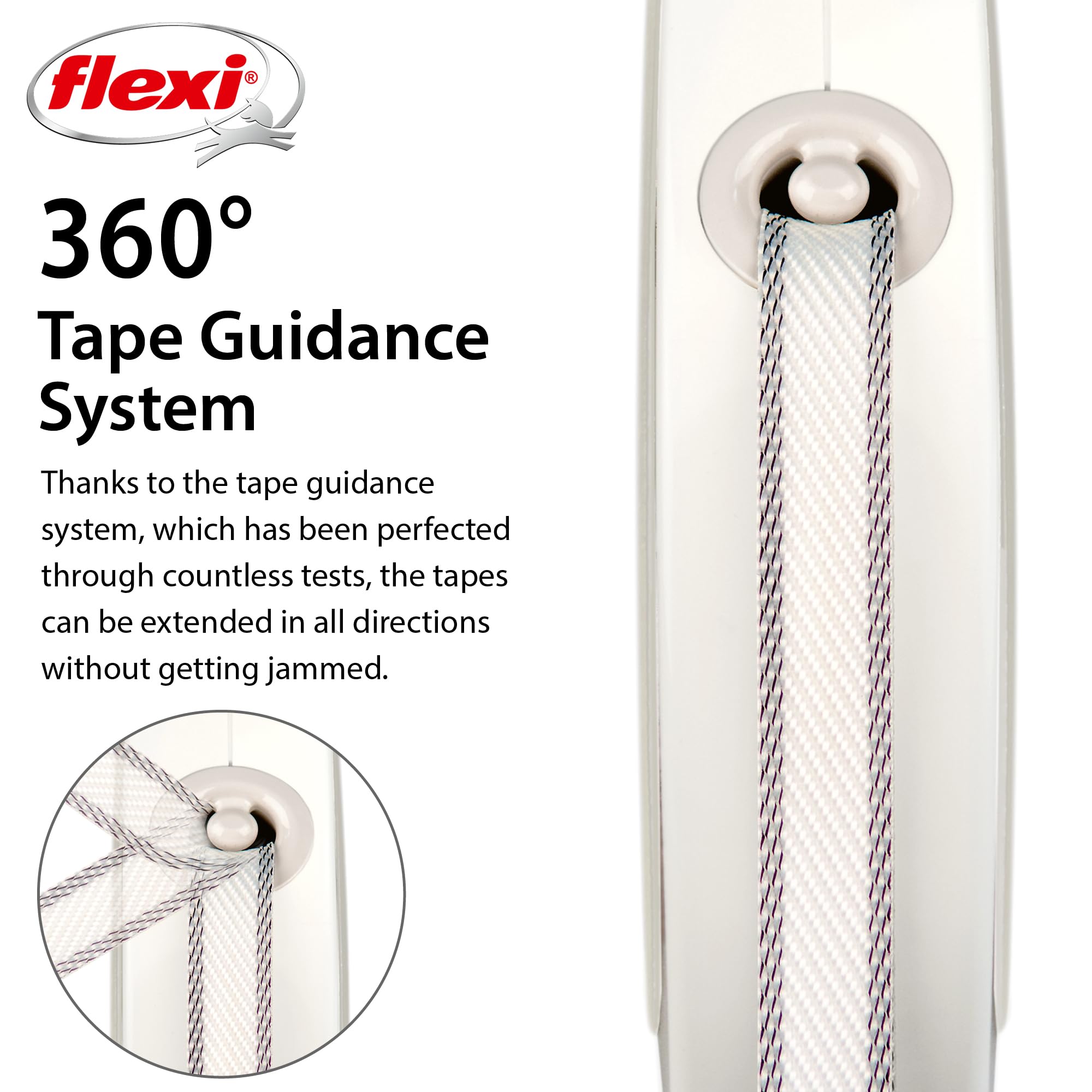 FLEXI poignée ergonomique en main pour confort et freinage facile