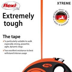 FLEXI sangle tape déployée 8 m pour liberté contrôlée