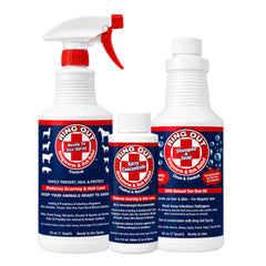 FlexTran pack visible montrant le shampooing et le flacon pour prévention efficace