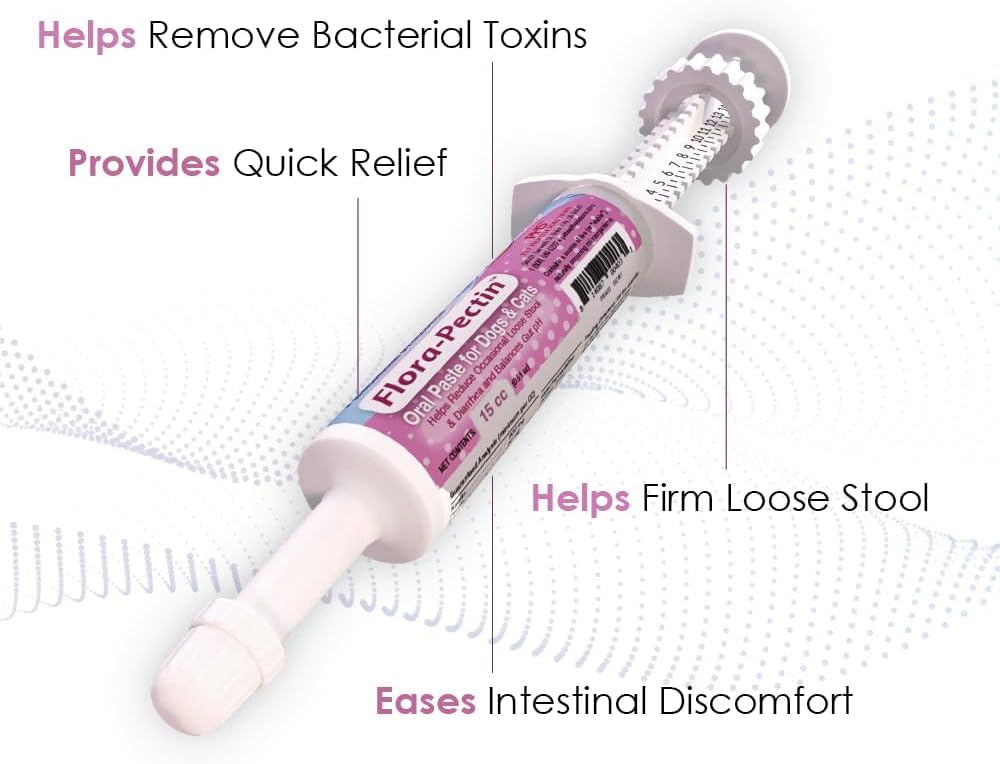 FLORA-PECTIN emballage verso avec informations d’utilisation claire et pratique