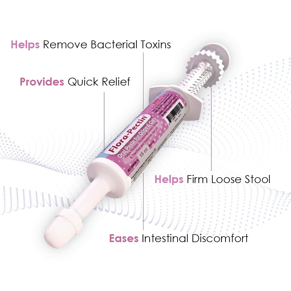 FLORA-PECTIN seringue 15 cc pour dosage précis et administration facile