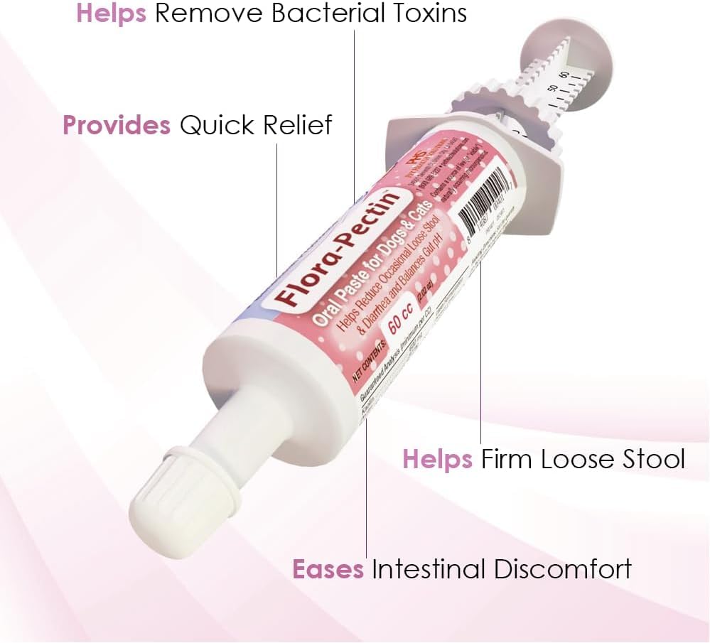 FLORA-PECTIN tube détail du bec pour administration facile et dosage précis