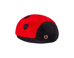 Fluff & Tuff Lady Bug face avant montrant couleurs vives et forme ronde bénéfice jouabilité