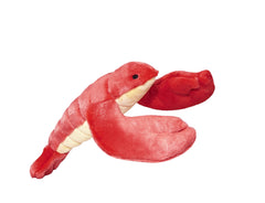 Fluff & Tuff Manny Lobster gros plan tissu ultra-plush et couture renforcée, durabilité