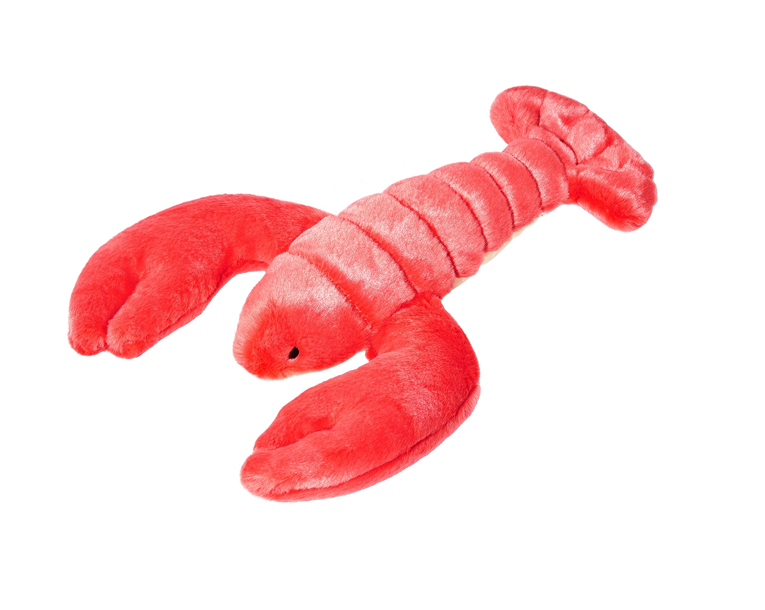 Fluff & Tuff Manny Lobster vue de face montrant sa taille et son design, confort assuré
