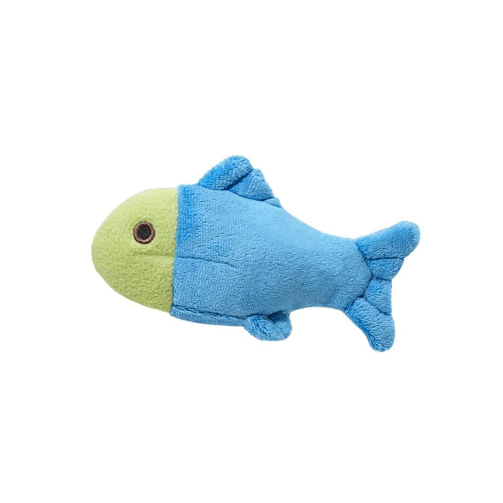 Fluff & Tuff Molly poisson face douce et résistante, idéale pour petits chiens