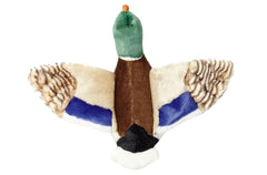 Fluff & Tuff Wally Mallard gros plan texture ultra-plush pour confort de jeu