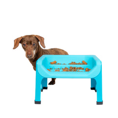 Fluff Trough gros plan de l’insert silicone non toxique facilitant la lenteur