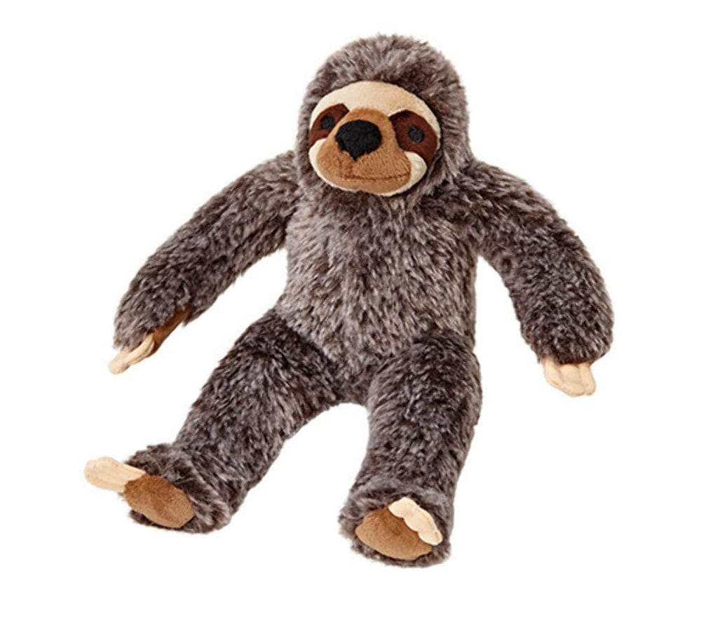 Fluff & Tuff Sonny Sloth vue avant montrant texture ultra-plush et confort