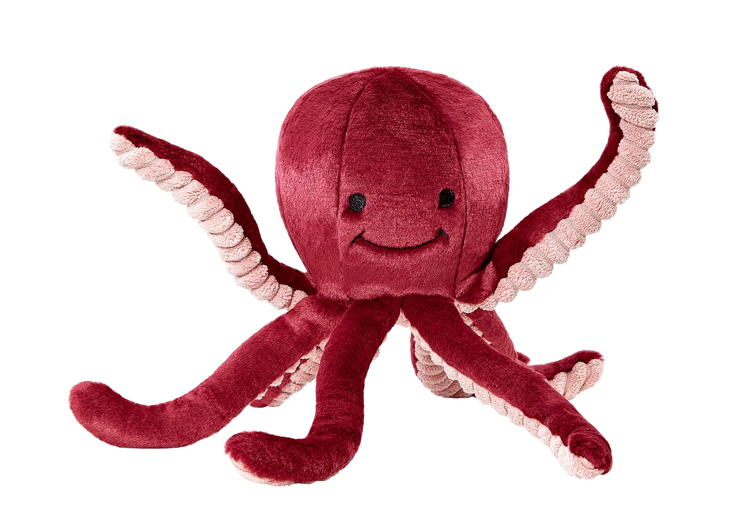 Fluff & Tuff Olympia Octopus chien jouant et profitant d’un jeu robuste