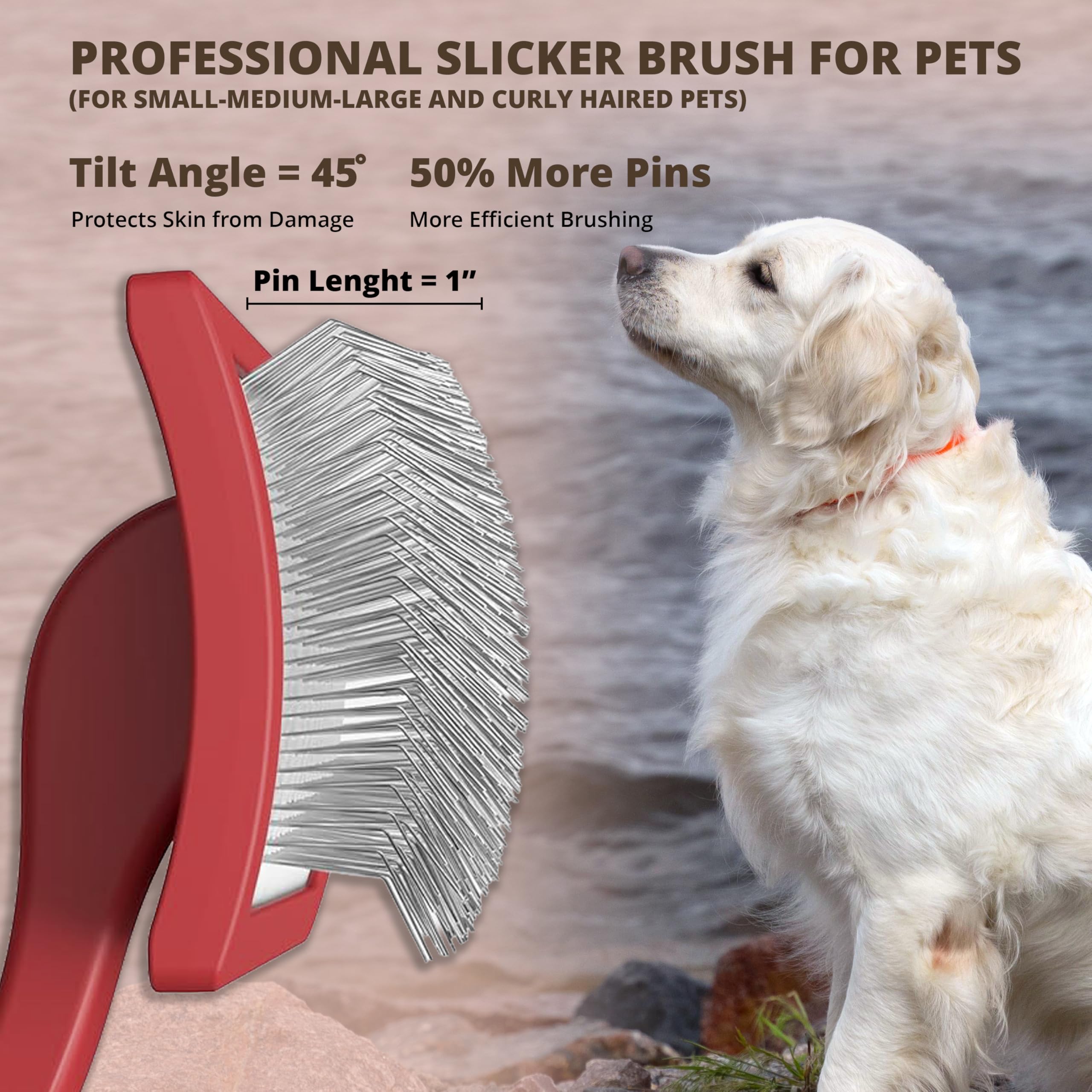 FluffyCare tête inclinée 45° facilitant l’accès aux nœuds et angles difficiles