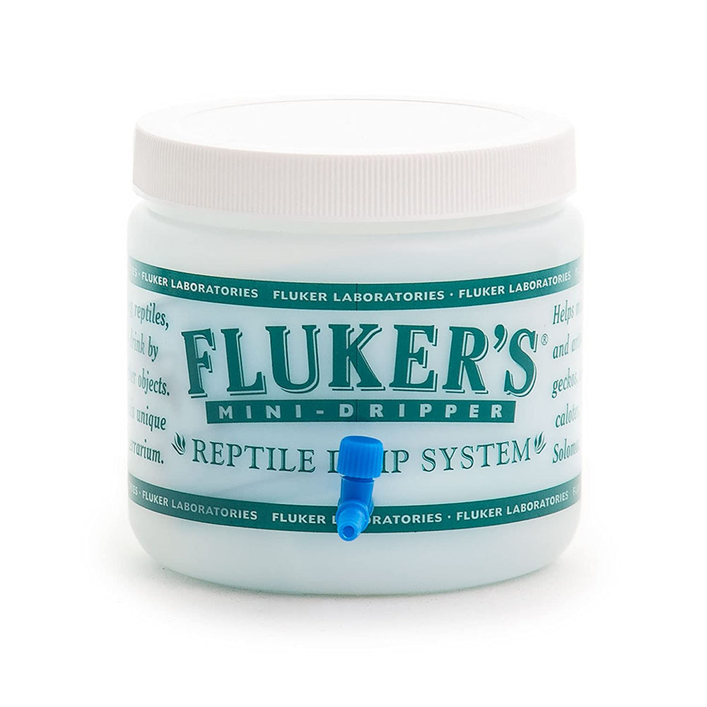 Fluker's mini dripper face avant montrant le réservoir et facilité de remplissage