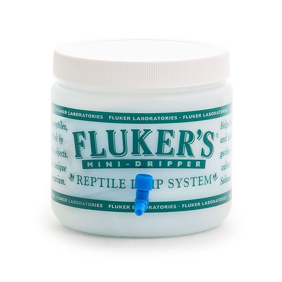 Fluker's mini dripper face avant montrant le réservoir et facilité de remplissage