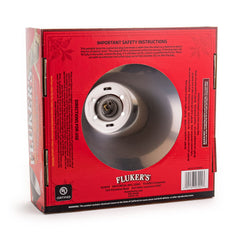 Fluker's dôme en aluminium peint illustrant diffusion de chaleur