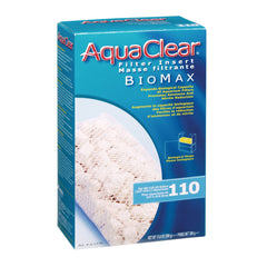 Fluval AquaClear 110 emballage avant montrant compatibilité et installation facile