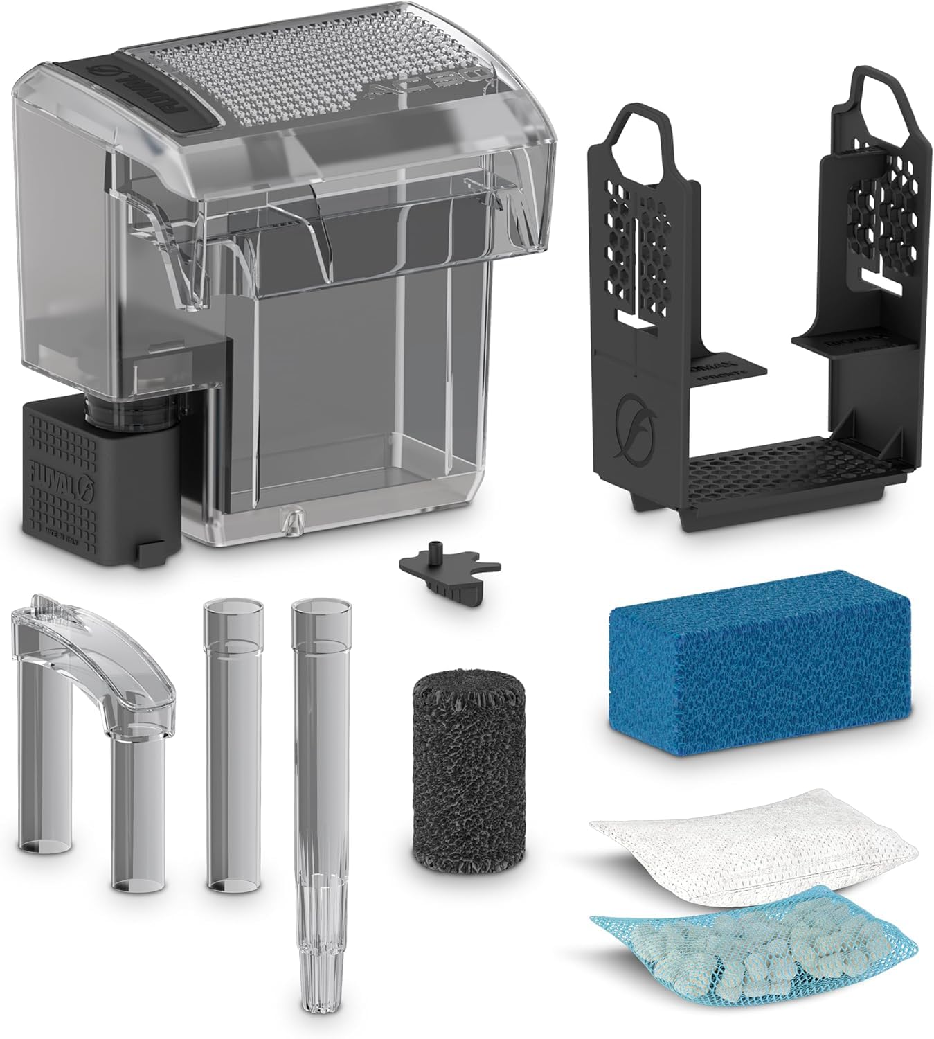 Fluval AquaClear 30 installé dans aquarium réduisant turbidité et odeurs