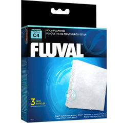 Fluval cartouche C4 face avant montrant coupe et ajustement, entretien simplifié