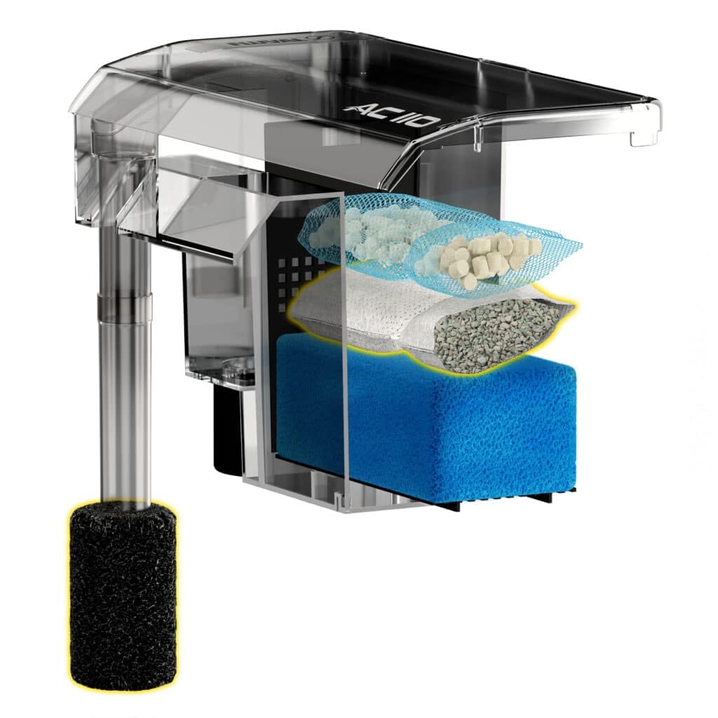 Fluval comparaison d'échelle 36,6 oz montrant quantité utile