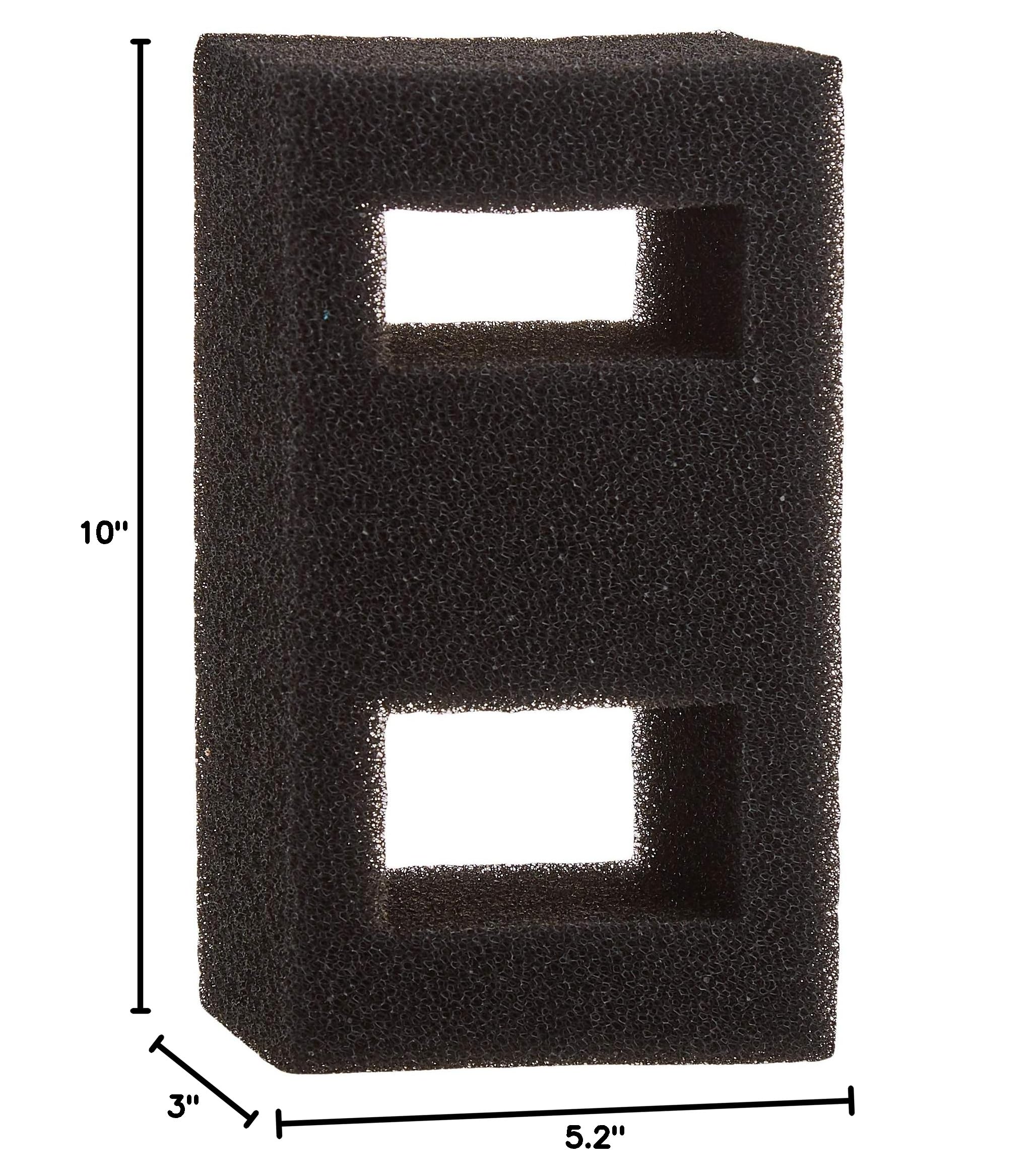 Contenu du paquet du bloc mousse Fluval A1375 montrant qu'un bloc est inclus