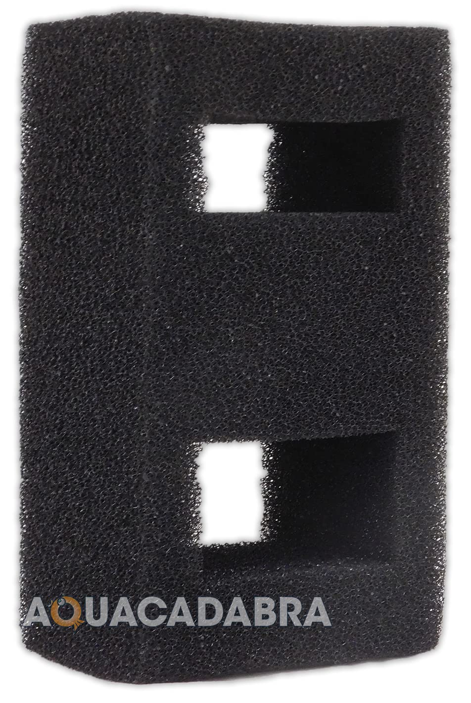Mise en scène d'aquarium avec Fluval bloc mousse illustrant eau plus claire