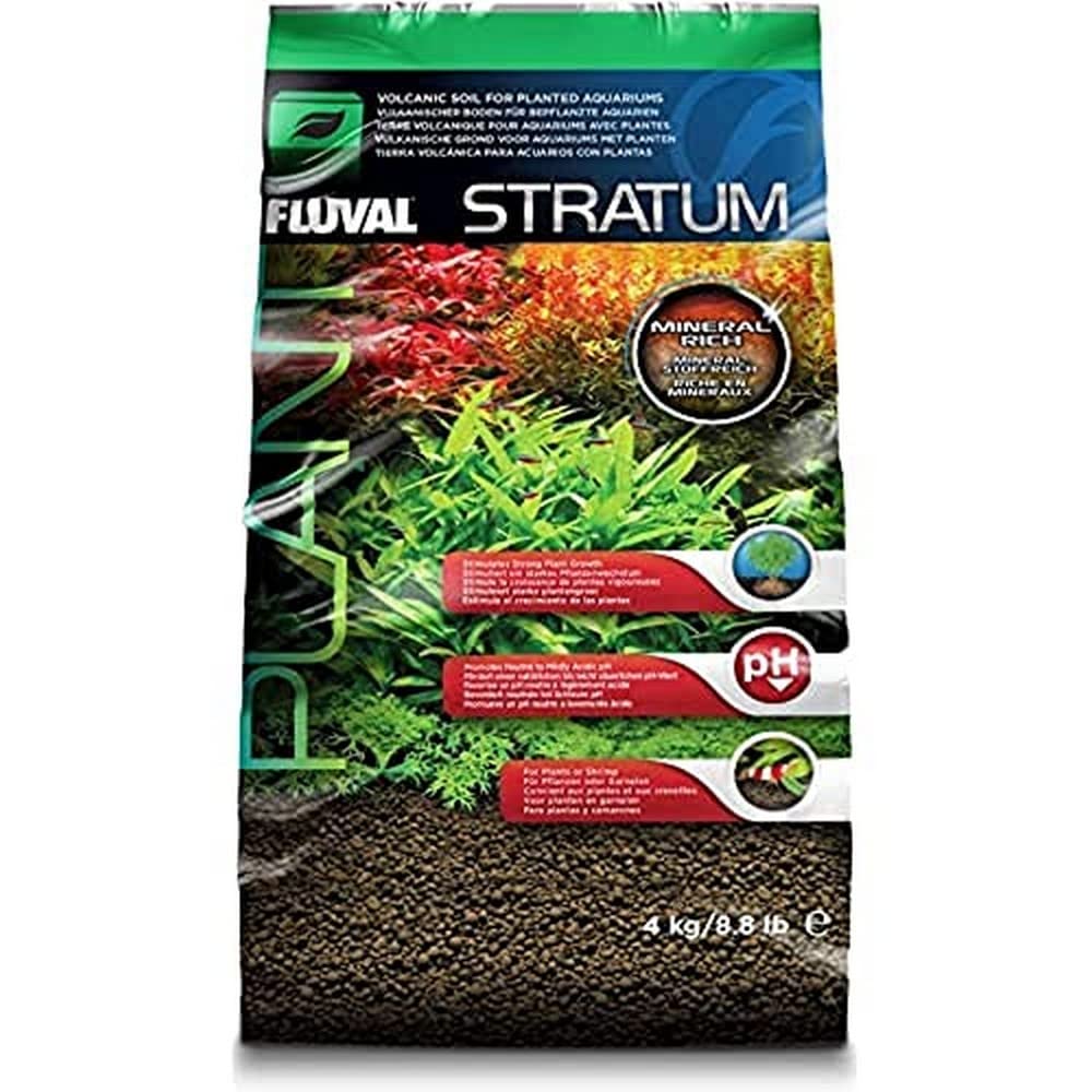 Fluval face avant du sachet montrant le produit et l'usage pour plantes