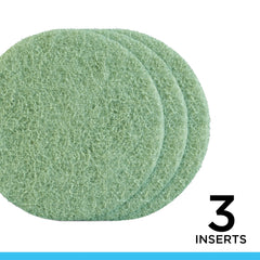 Gros plan texture du tampon Fluval montrant résine active pour réduire phosphates