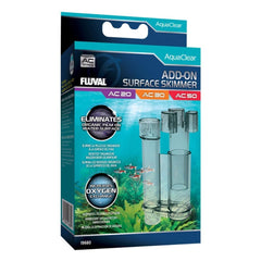 Fluval skimmer vue face intégration discrète et eau plus claire
