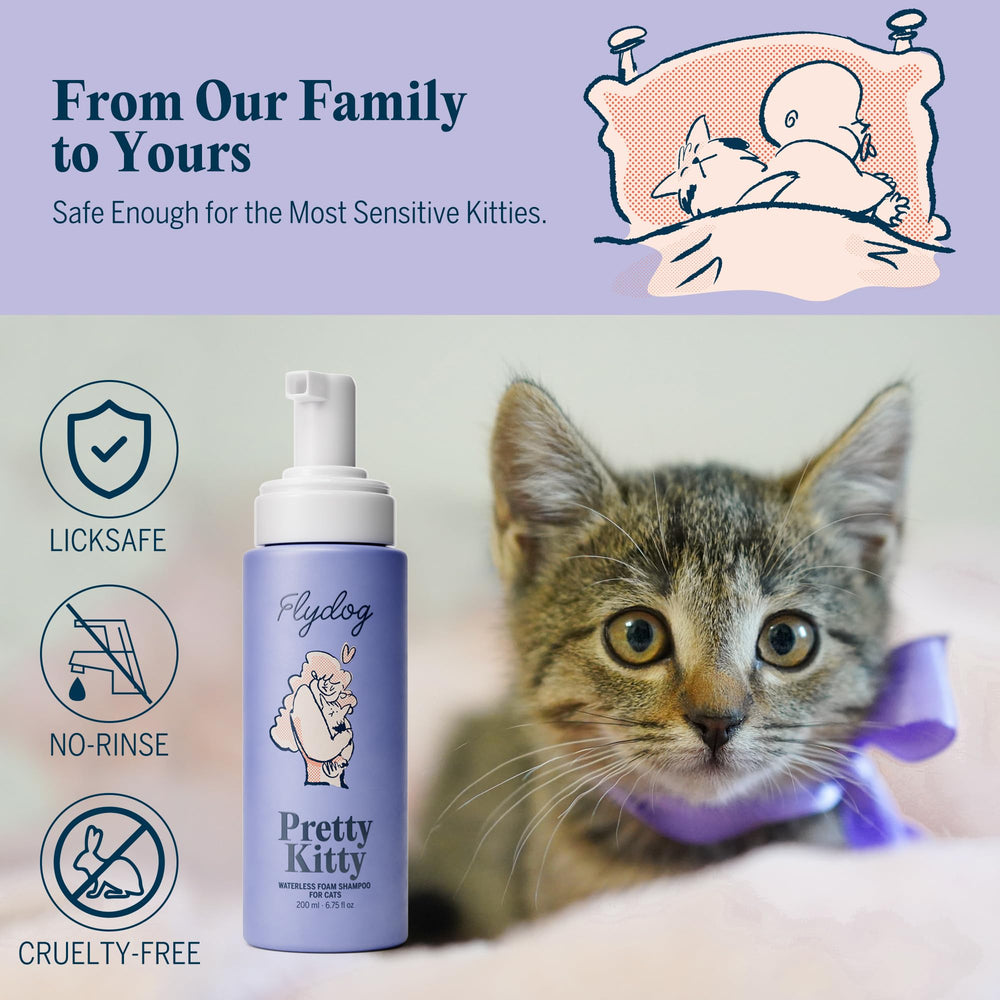 Flydog étiquette ingrédients mettant en avant formule sans parabènes ni sulfates